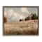 Stupell Industries Classic Cloudy Field Landscape Floater Framed Art